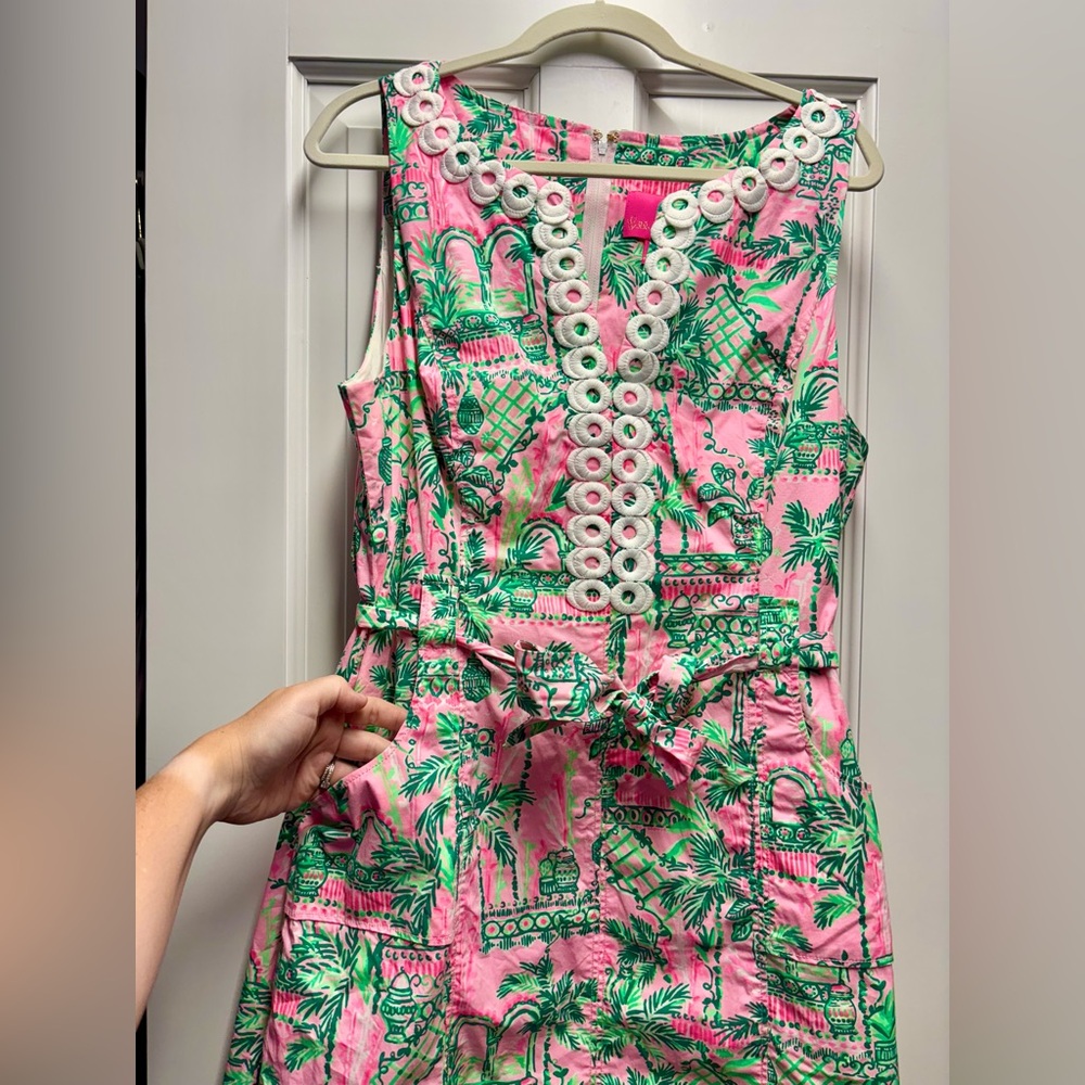 Lilly Pulitzer Gulianna Stretch Cotton Shift Dress